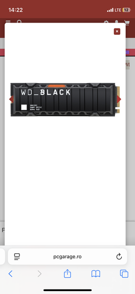 Ssd western digital m.2 8TB